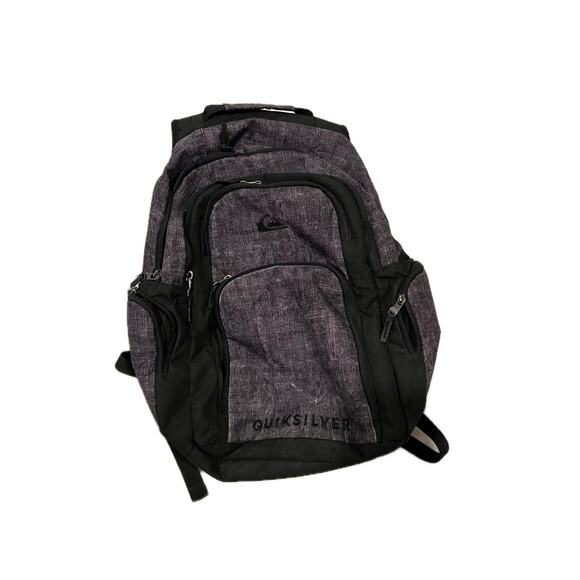 Quiksilver Purple Gray Skater Backpack - Picture 1 of 6